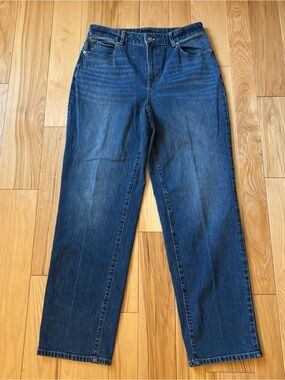 Talbots High Waist Relaxed Jean Palisade Wash